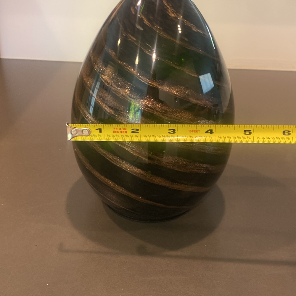 DONATED ❌Solar Energy Night Lamp black and brown with green light - Picture 10 of 10